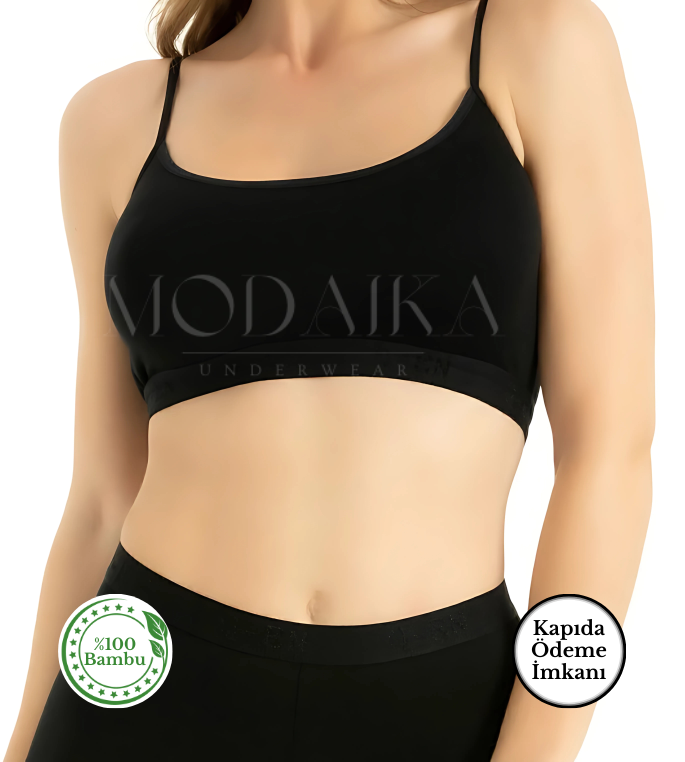 İp Askılı Bambu Büstiyer