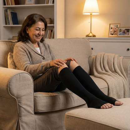 Diz Altı Varis Çorabı