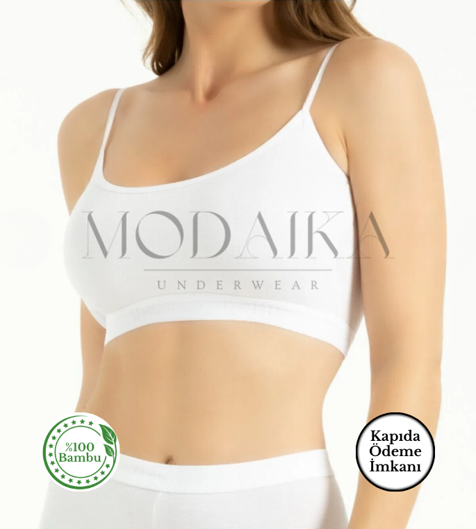 İp Askılı Bambu Büstiyer